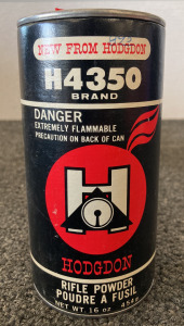 16 OZ Hodgdon H4350 Rifle Powder