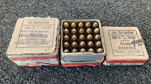 (50) Rnds. 9mm Largo Ammo