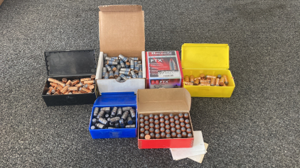 Box Of (300) 45 Cal Bullets Various Grain