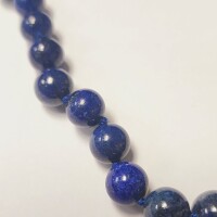 Silver Lapis Lazuli 18" Necklace - 2