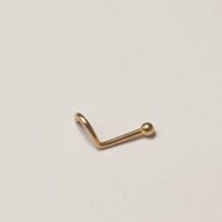 14K 0.14G Nose Pin - 2