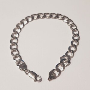 Silver 8" 14.66G Bracelet