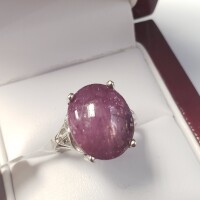 10K Star Ruby (10.4ct) Ring - 2