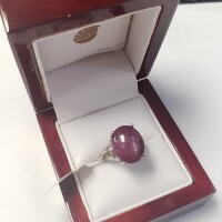 10K Star Ruby (10.4ct) Ring - 5