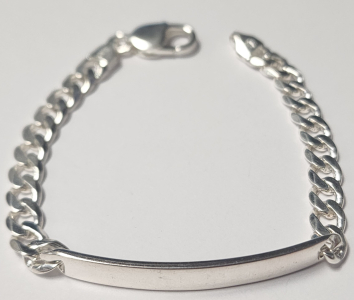 Silver 16.4G 7" Bracelet