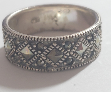 Silver Marcasite Ring