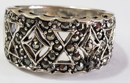 Silver Marcasite Ring