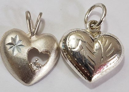 Silver Lot Of 2 Pendant