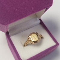 10K Yellow Gold 1.4G Baby Ring - 3