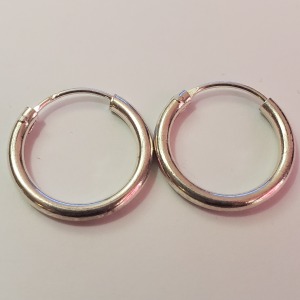 Silver Hoop Earrings