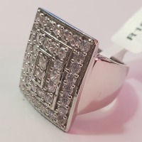 Silver CZ Ring - 2