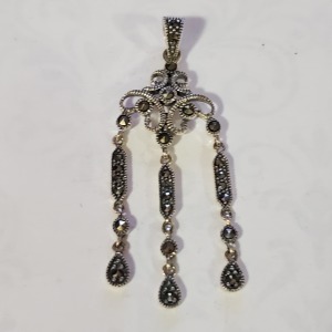 Silver Marcasite Pendant