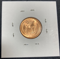 1955-D MS67RD Gem Wheat Copper Penny - 2