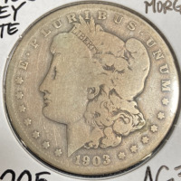 1903-S AG3+ Key Date Silver Morgan Dollar - 3