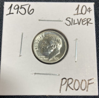 1956 Silver Proof Roosevelt Dime