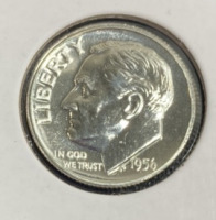 1956 Silver Proof Roosevelt Dime - 3