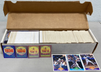 (1) Large Box Of 1989 Score MLB Collectors Cards And Holographic Cards