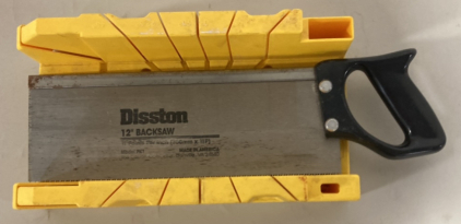 Saw With Miter Box