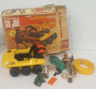 Hasbro The Adventures OF G.I. Joe Land Adventurer Play Set With G.I. Joe Action Figure And Accessories