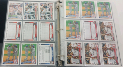 Binder With Approximately (400+) 2011 Topps Baseball Cards