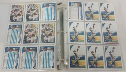 Binder With Approximately (500+) 2010 Topps Baseball Cards