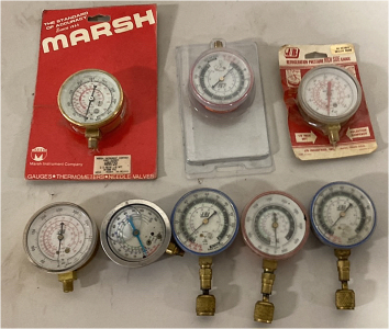 Refrigeration Pressure Gauges
