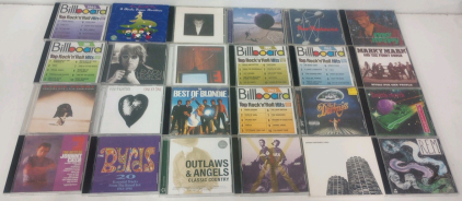 (24) Various Rock And Hip Hop Compact Disc CDS Including Kris Kross, John Lennon And More!!