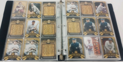 Binder With Approximately (450) 2015-16 Topps Baseball Cards