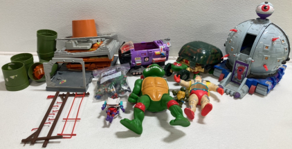 90’s Teenage Mutant Ninja Turtles Toys and Playsets