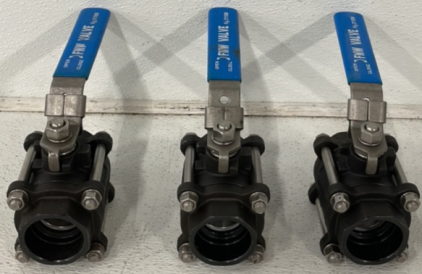 (3) FN 1 1/2’’ FNW 1000 WOG Valves