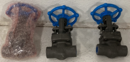 (3) 1/2’’ Jenkins Forged Steel Gate Valves