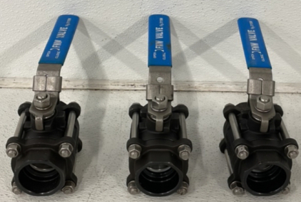 (3) FN 1 1/2’’ FNW 1000 WOG Valves