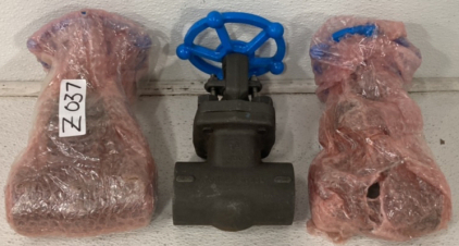 (3) 1 1/3’’ Jenkins Forged Steel Gate Valves