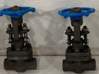 (2) 3/8’’ Jenkins Forged Steel Gate Valves