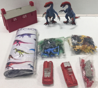 (2) Dinosaur Toys, Bag Of Animal Toys, Other Assorted Toys