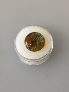 Natural Moss Agate Cabochon