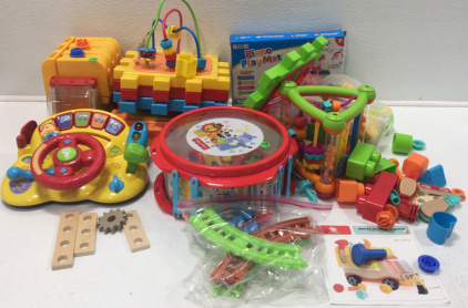 Large Lot Of Baby Toys