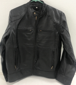 Real Leather Jacket Sz Large