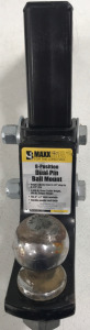 Max Haul 8 Position Dual Pin Ball Mount