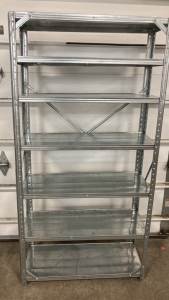 Metal 6-Shelf Unit