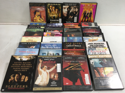 (40) Assorted DVD’s Including Signs, Charlie’s Angels & The Ring