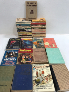 (46) Vintage & Antique Books Including Tom Sawyer, Mary Poppins & More!!