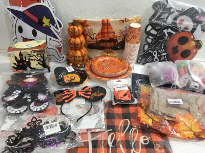 Assorted Halloween Decorations & Fall Decor!