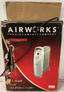 Airworks 400 Watt Mini Oil-Filled Heater