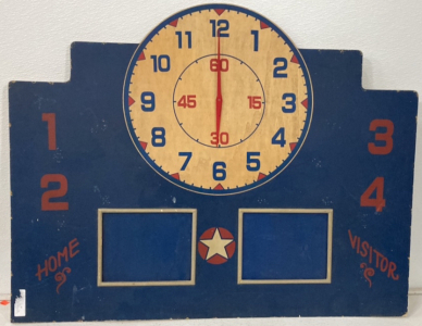 40’’ x 31 1/2’’ Scoreboard Wall Clock Battery