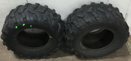 (2) 25 X 10.00-12 NHS 6P.R CST C-9312-3V ATV Tires