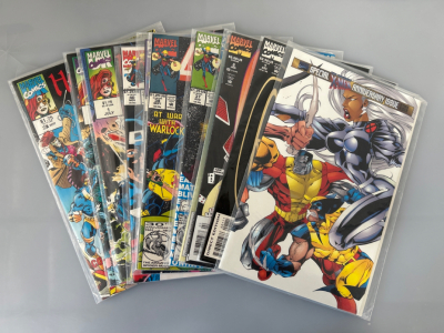 Marvel Comics &ldquo;Hells Angel, Gambit, and Quasar&rdquo;