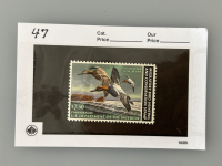 Department of the Interior 1983 Migratory Duck Stamp ,Mint, Unused, Original Gum &ldquo;Canvasbacks in Flight&rdquo;