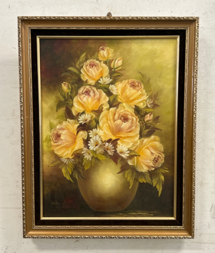 22&rdquo;x 28&rdquo; Framed Canvas Wall Art by &ldquo; Nella&rdquo;
