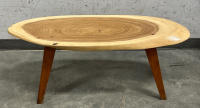 39&rdquo;x 12&rdquo;x 16&rdquo; Custom Wood Natural Slab Table